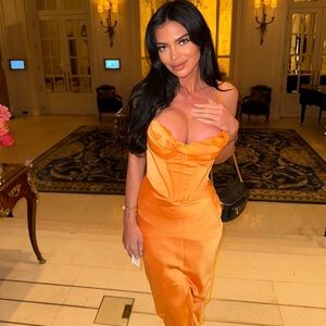 Satin Corset Dress